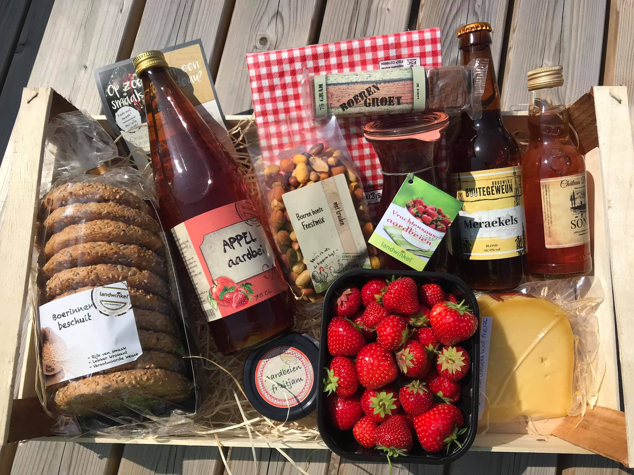 aardbeien streekpakket