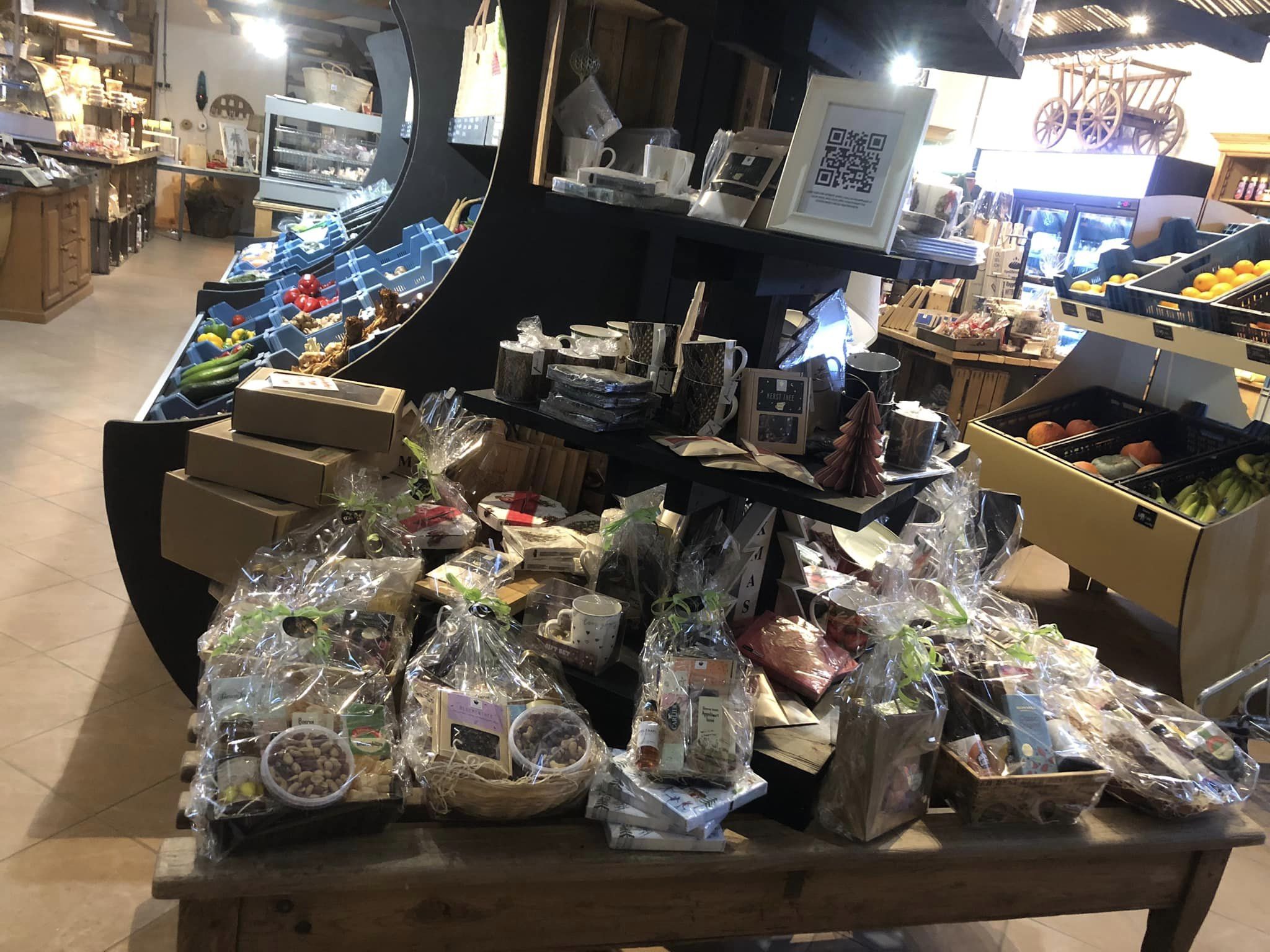 ingang winkel pakketten